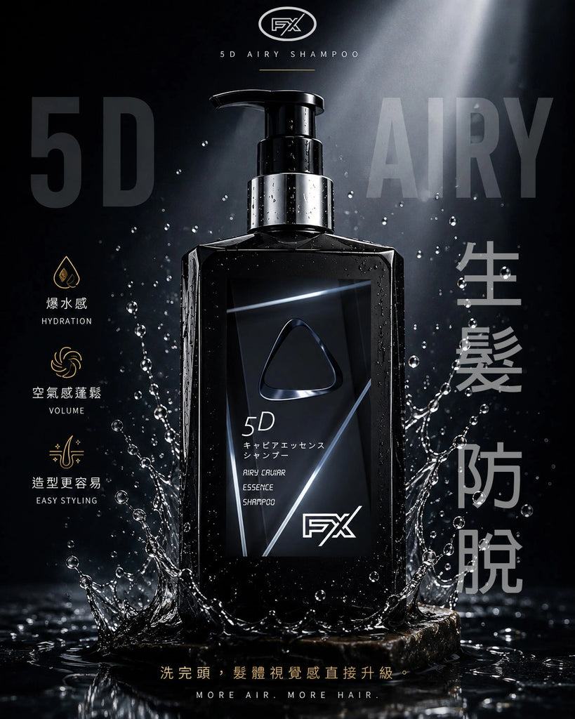 FX 5D 魚子醬洗髮乳